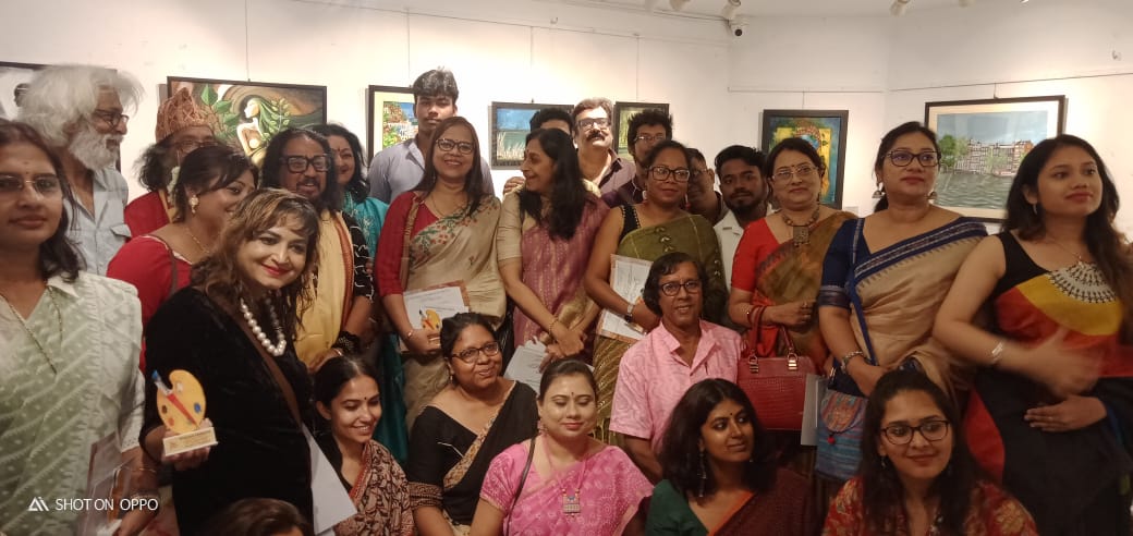 চিত্রকলায় মন জয় করলেন সার্বরী সেন – GALLERY GOLD-এ দর্শনার্থীদের ভিড়