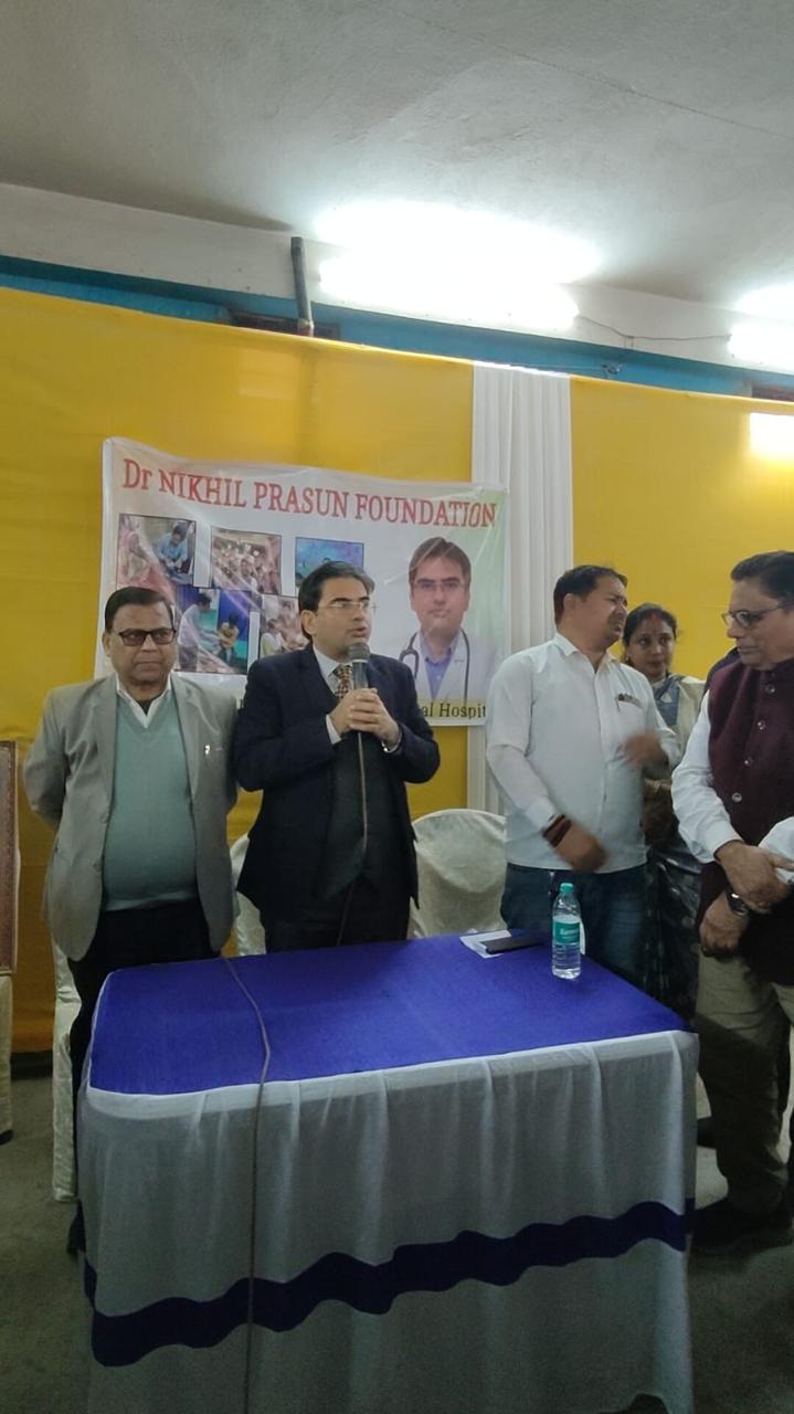 ডঃ নিখিল প্রসূন ফাউন্ডেশন মেগা হেলথ ক্যাম্পের আয়োজন করে – ৩০০ জনেরও বেশি মানুষ বিনামূল্যে চিকিৎসা সুবিধা পেয়েছে